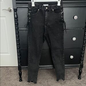 Sage Black Ankle-Cropped Women's Jeans